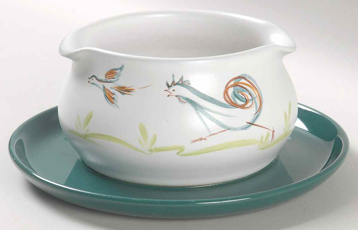 Flair Gravy Boat with Attached Underplate by Denby-Langley-1