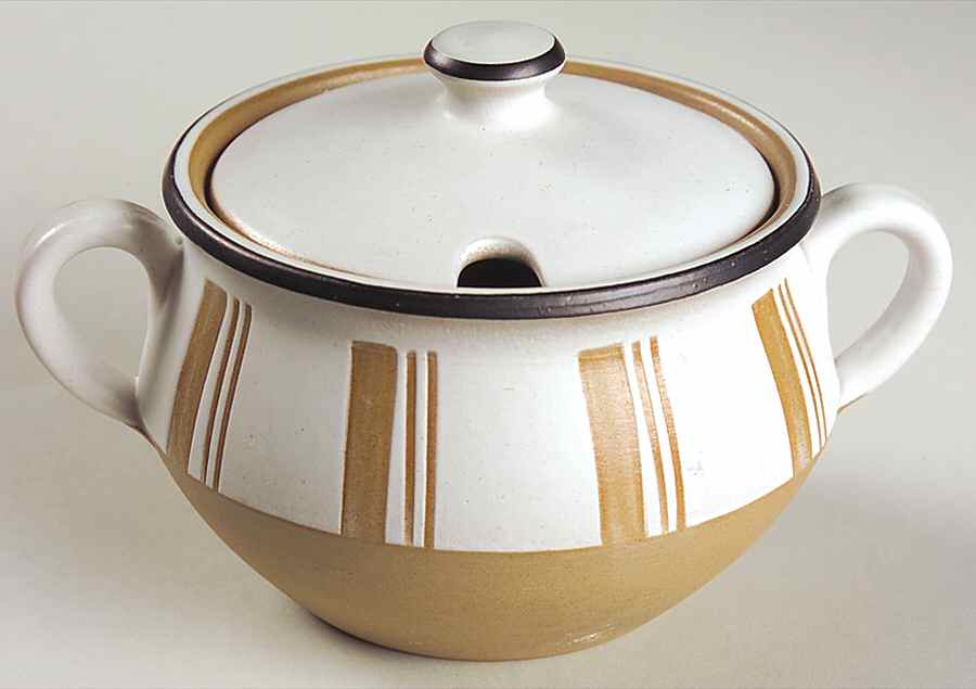 Gourmet Sugar Bowl & Lid by Denby-Langley-1