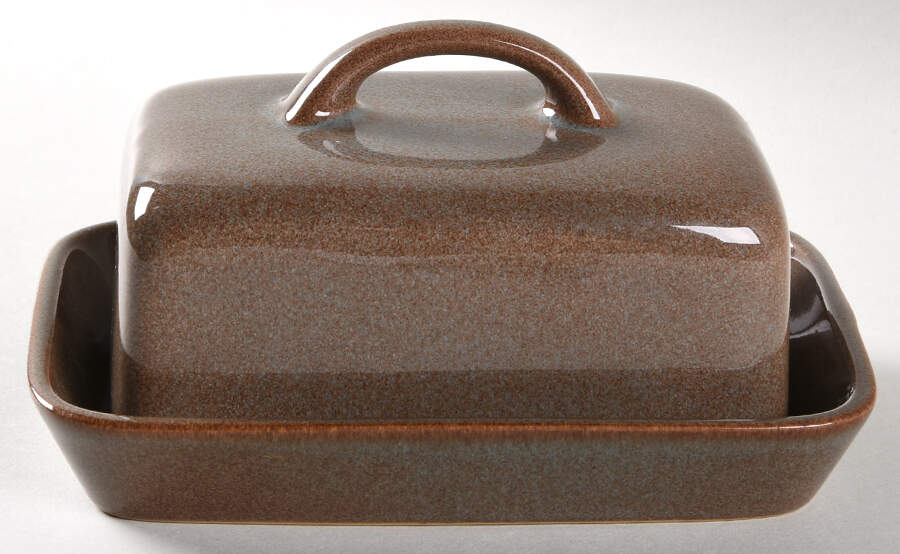 Greystone Rectangular Covered Butter by Denby-Langley-1