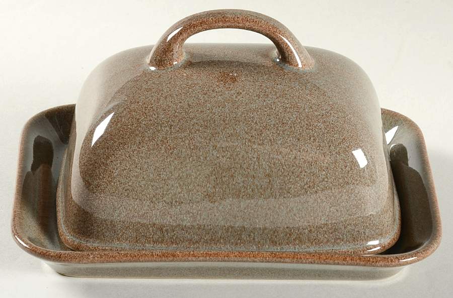Greystone Rectangular Covered Butter by Denby-Langley-1