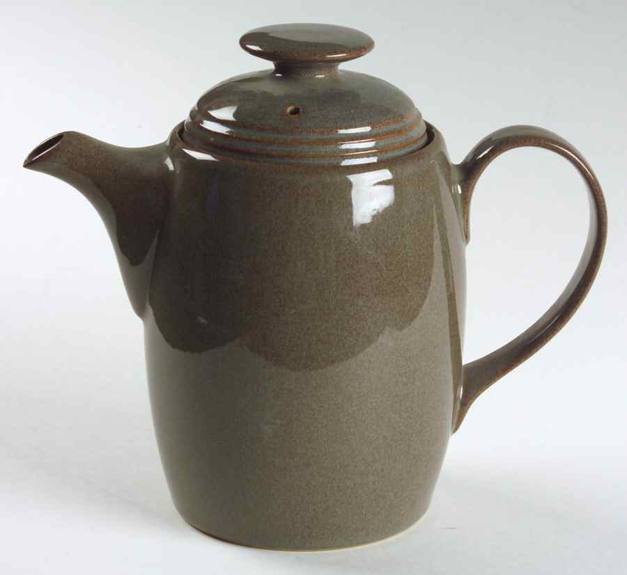 Greystone Coffee Pot & Lid by Denby-Langley-1