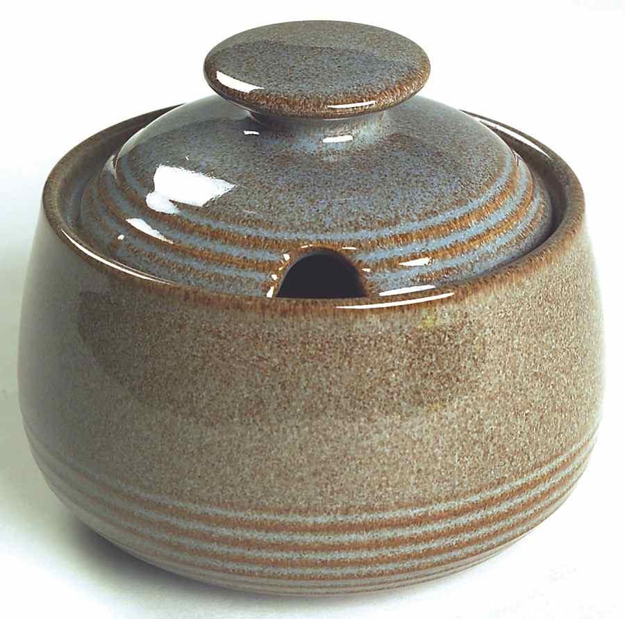 Greystone Sugar Bowl & Lid by Denby-Langley-1