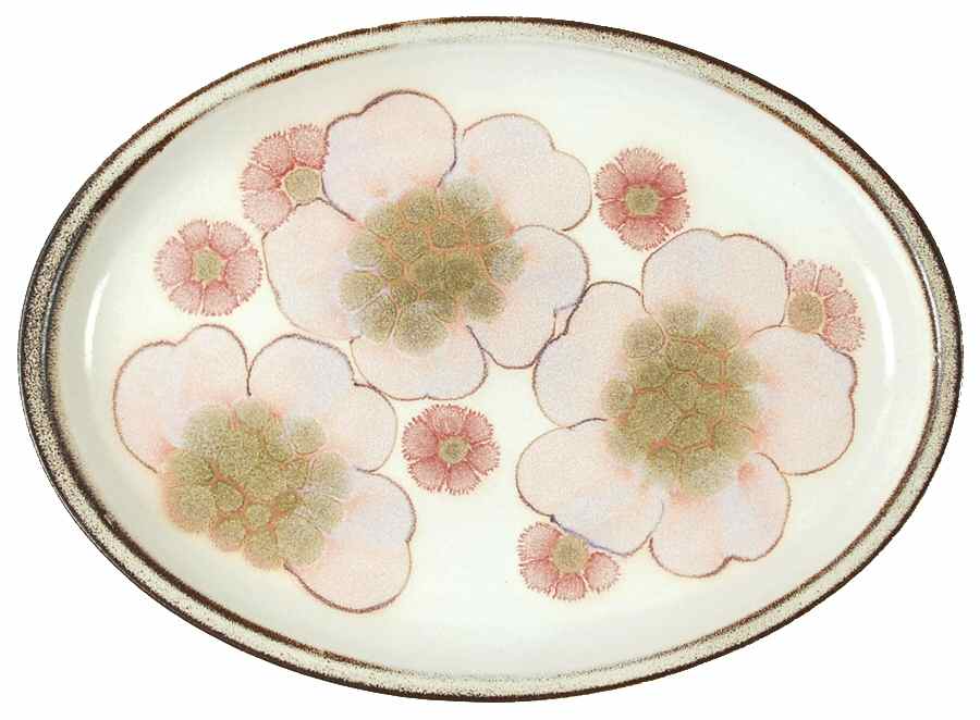 Gypsy 10" Oval Serving Platter by Denby-Langley-1