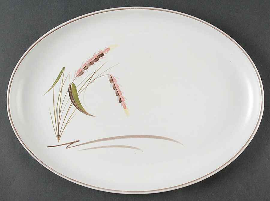 Harvest 12" Oval Serving Platter by Denby-Langley-1