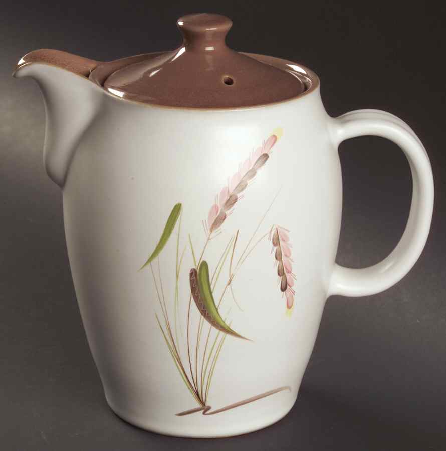 Harvest Coffee Pot & Lid by Denby-Langley-1