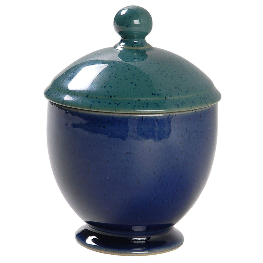 Harlequin Sugar Bowl & Lid (Uses the Open Sugar As Base) by Denby-Langley-1