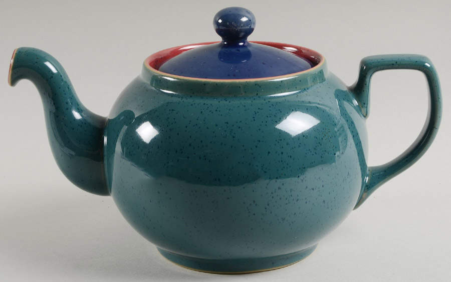 Harlequin Teapot & Lid by Denby-Langley-1
