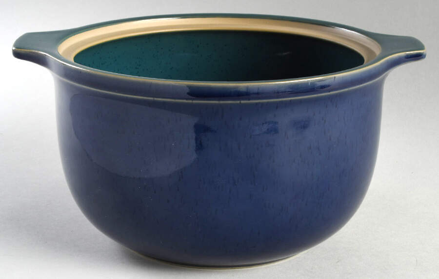 Harlequin 3 Quart Round Casserole No Lid by Denby-Langley-1