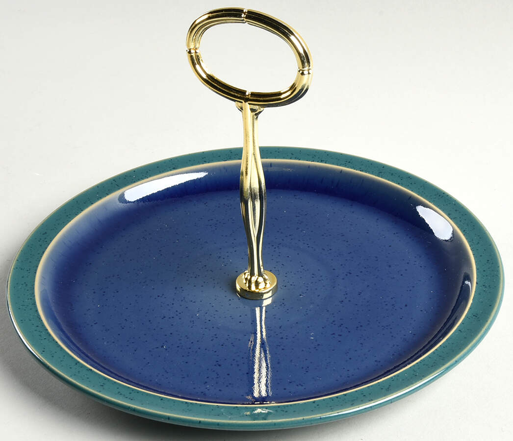 Harlequin 6" - 7" Tidbit (from Salad Plate) HC by Denby-Langley-1
