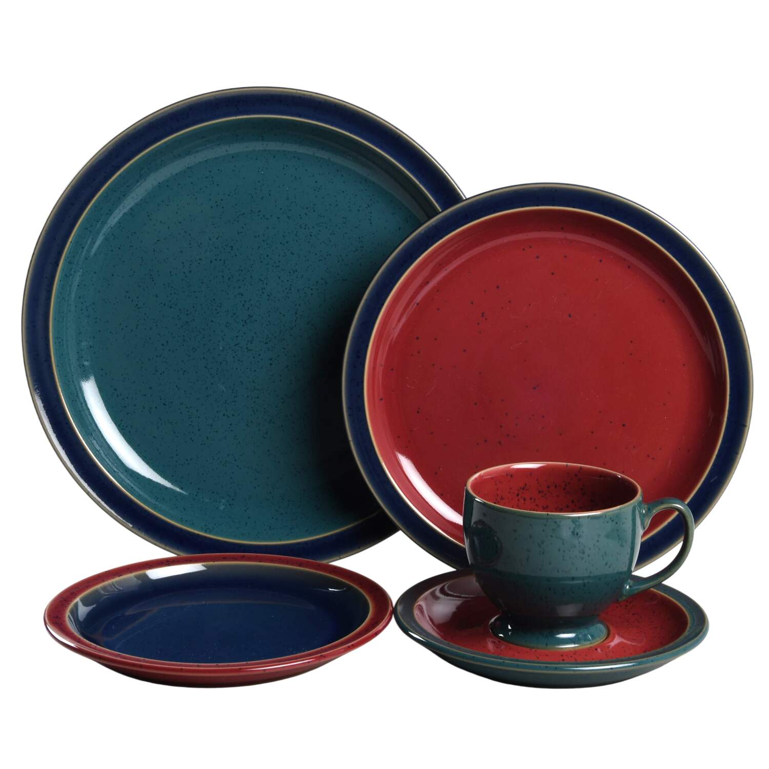 Harlequin 5 Piece Place Setting by Denby-Langley-1