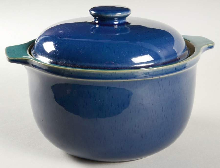 Harlequin 3 Quart Round Covered Casserole by Denby-Langley-1