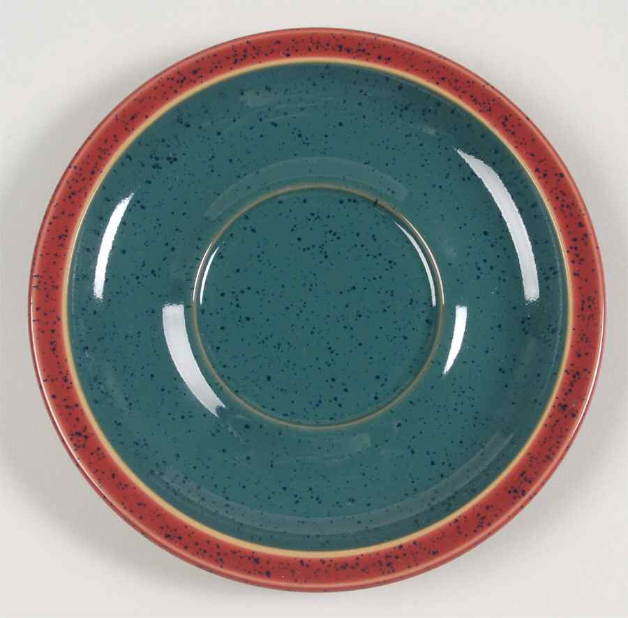 Harlequin Saucer for Breakfast Cup by Denby-Langley-1