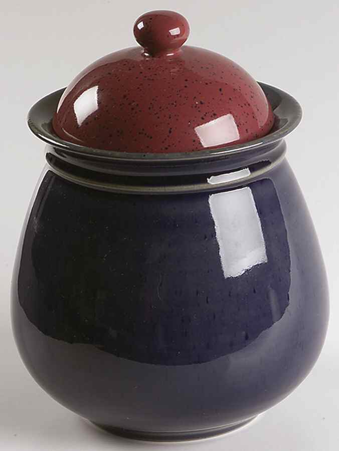 Harlequin 5" Storage Jar & Lid by Denby-Langley-1