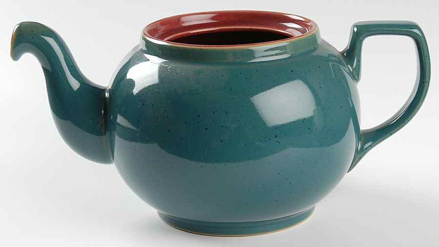 Harlequin Teapot No Lid by Denby-Langley-1