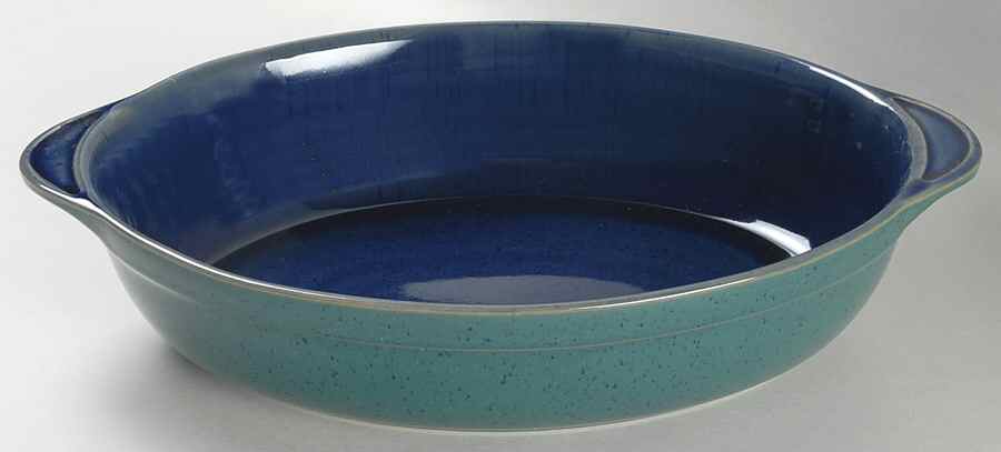 Harlequin 2.5 Quart Oval Covered Casserole No Lid by Denby-Langley-1
