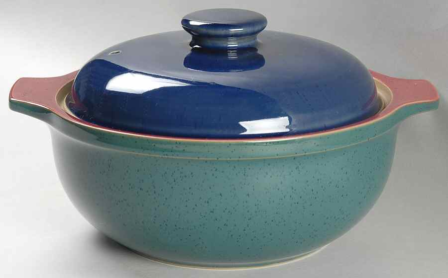 Harlequin 1.5 Qt Round Covered Casserole by Denby-Langley-1