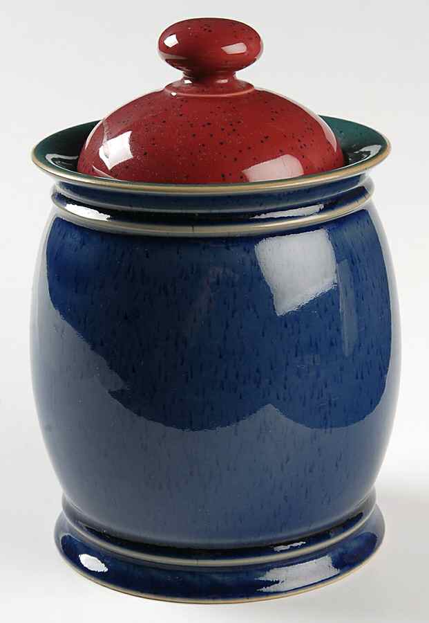 Harlequin 6" Storage Jar & Lid by Denby-Langley-1