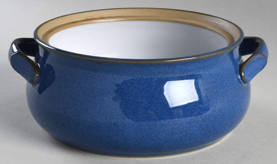 Imperial Blue Round Vegetable No Lid by Denby-Langley-1