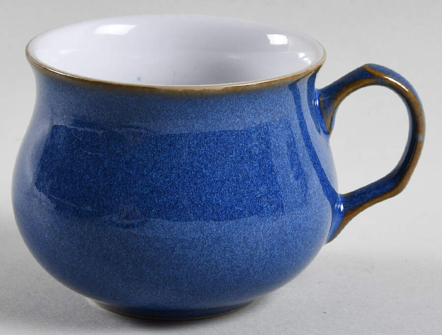 Imperial Blue Flat Cup by Denby-Langley-1