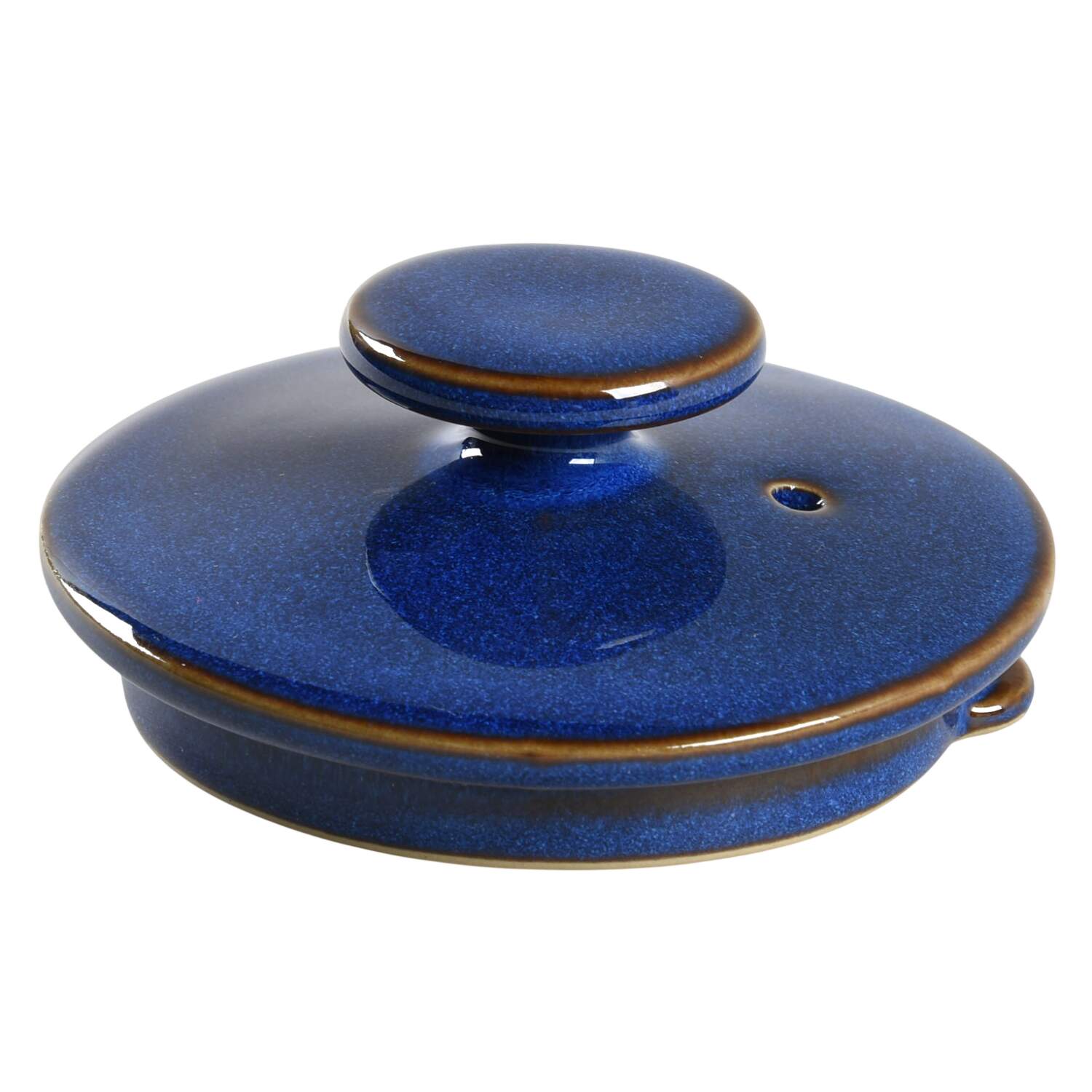 Imperial Blue Lid for Teapot by Denby-Langley-1