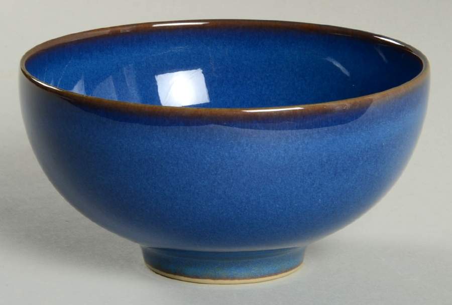 Imperial Blue Rice Bowl by Denby-Langley-1
