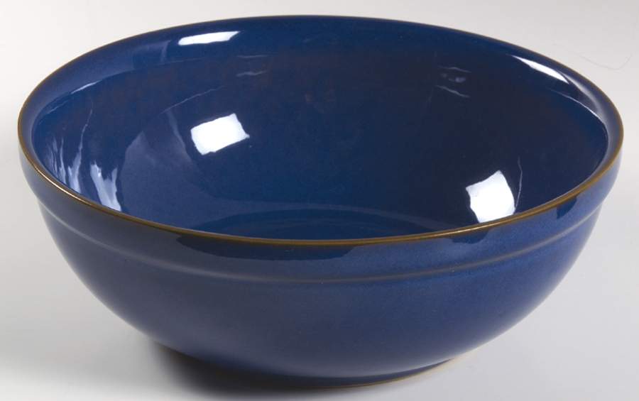 Imperial Blue 9" Pasta Serving Bowl by Denby-Langley-1