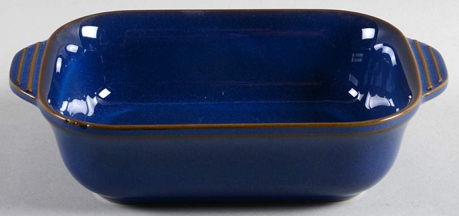 Imperial Blue 8" Rectangular Baker by Denby-Langley-1