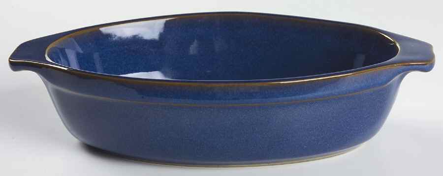 Imperial Blue 8" Augratin by Denby-Langley-1