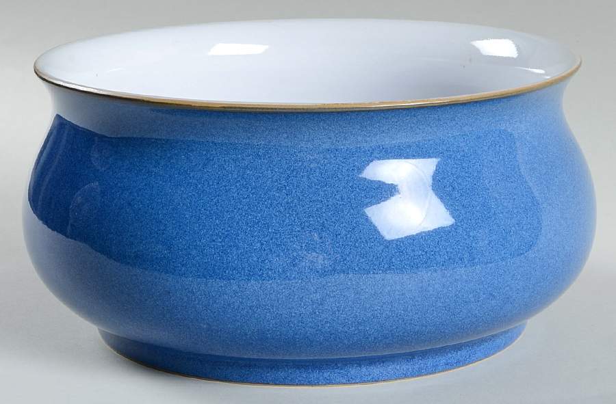 Imperial Blue 9" Pasta Serving Bowl by Denby-Langley-1