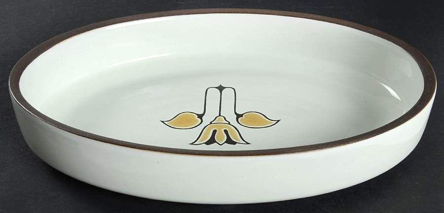 Kimberly 10" Oval Vegetable Bowl by Denby-Langley-1