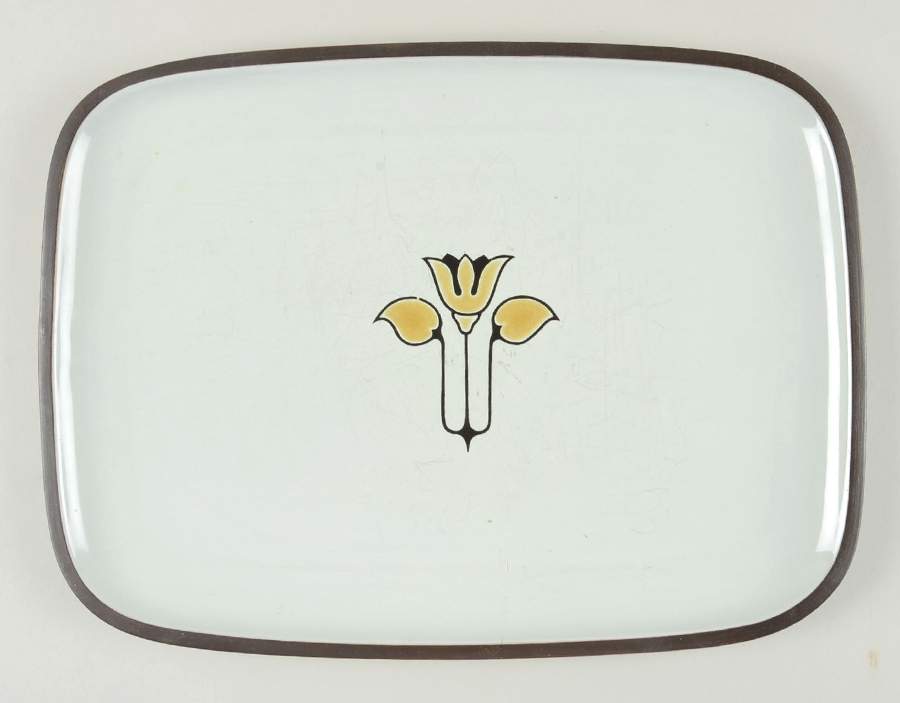 Kimberly 13" Rectangular Serving Platter by Denby-Langley-1
