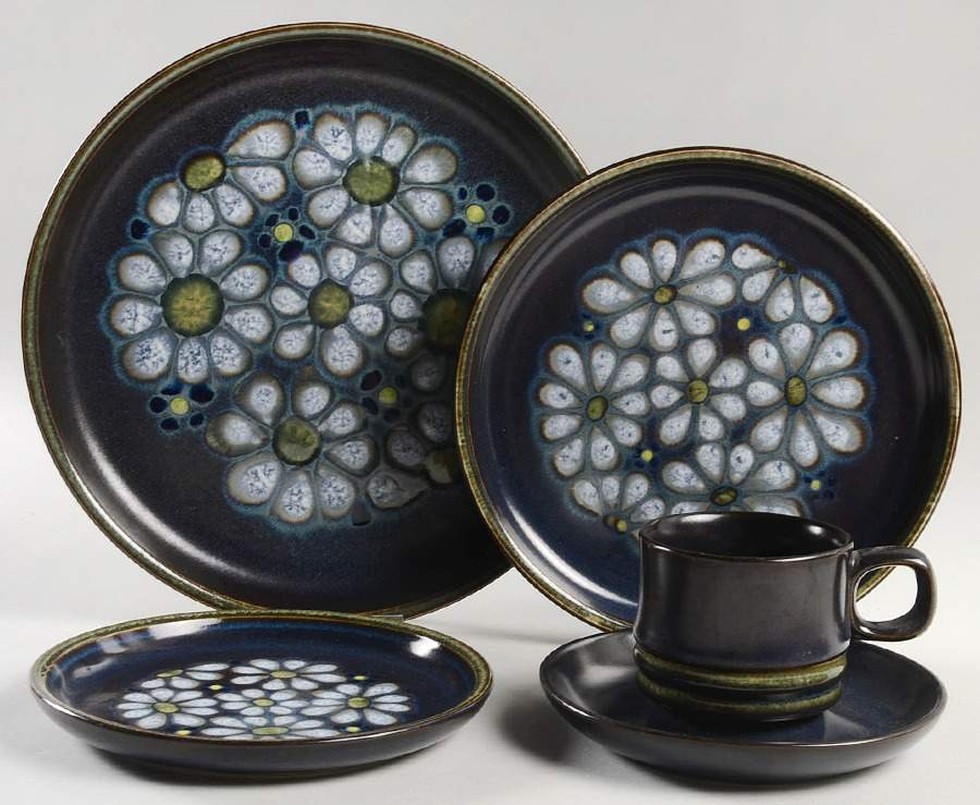 Kismet Blue 5 Piece Place Setting by Denby-Langley-1