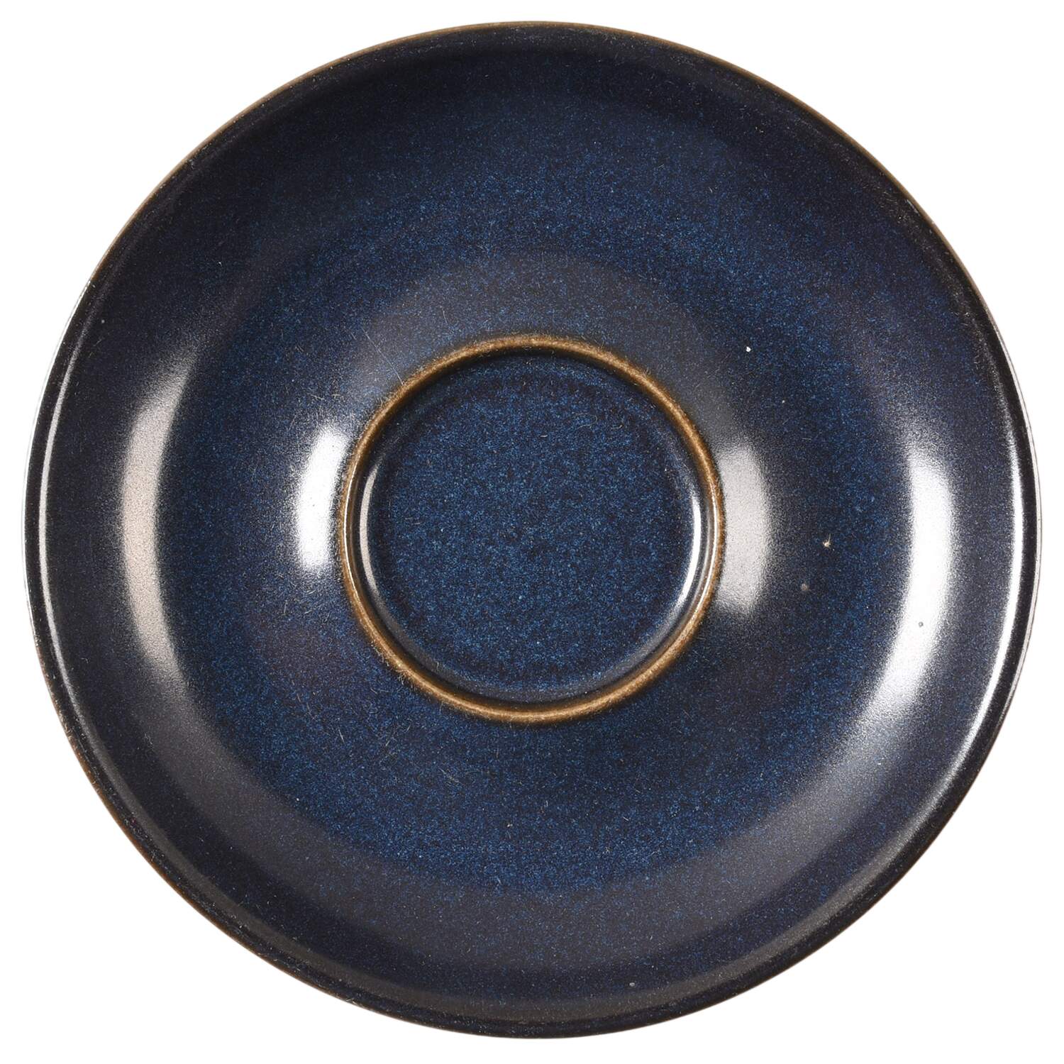 Kismet Blue Saucer for Flat Cup by Denby-Langley-1
