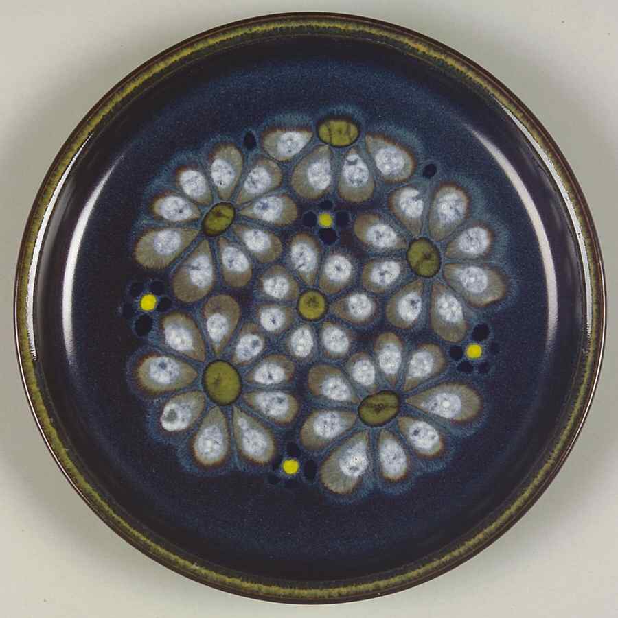 Kismet Blue Bread & Butter Plate by Denby-Langley-1