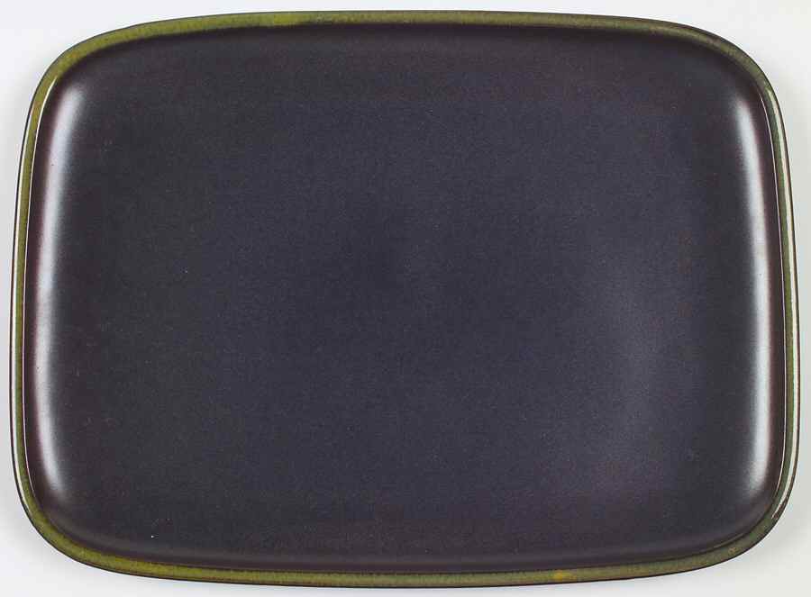 Kismet Blue 14" Rectangular Serving Platter by Denby-Langley-1