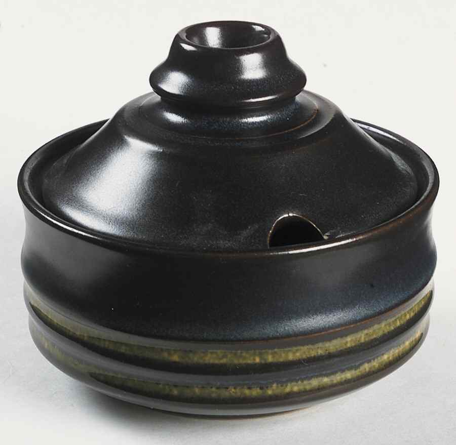 Kismet Blue Sugar Bowl & Lid by Denby-Langley-1