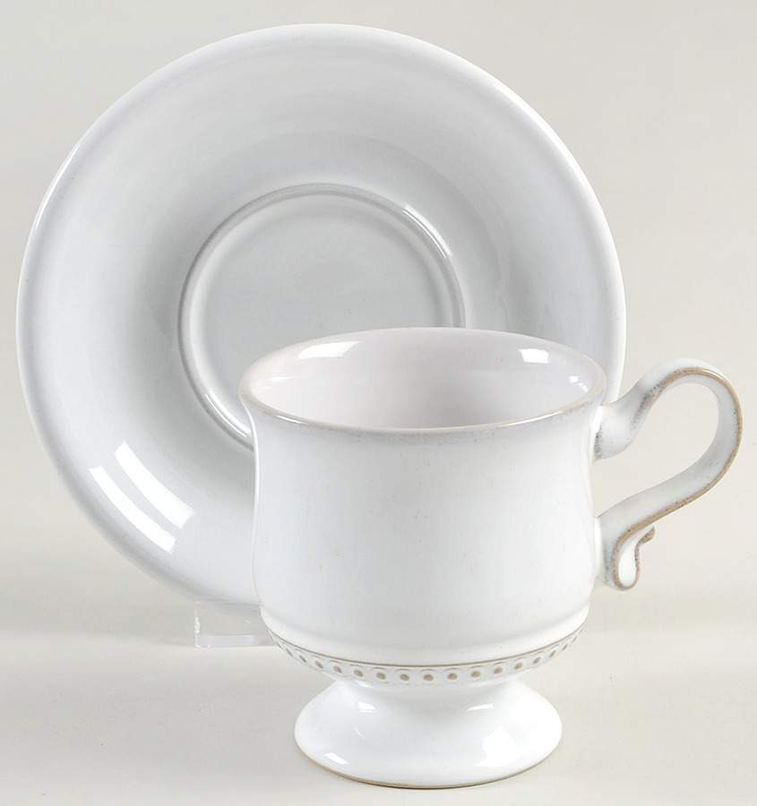 Lorenzo Medici Footed Cup & Saucer Set by Denby-Langley-1