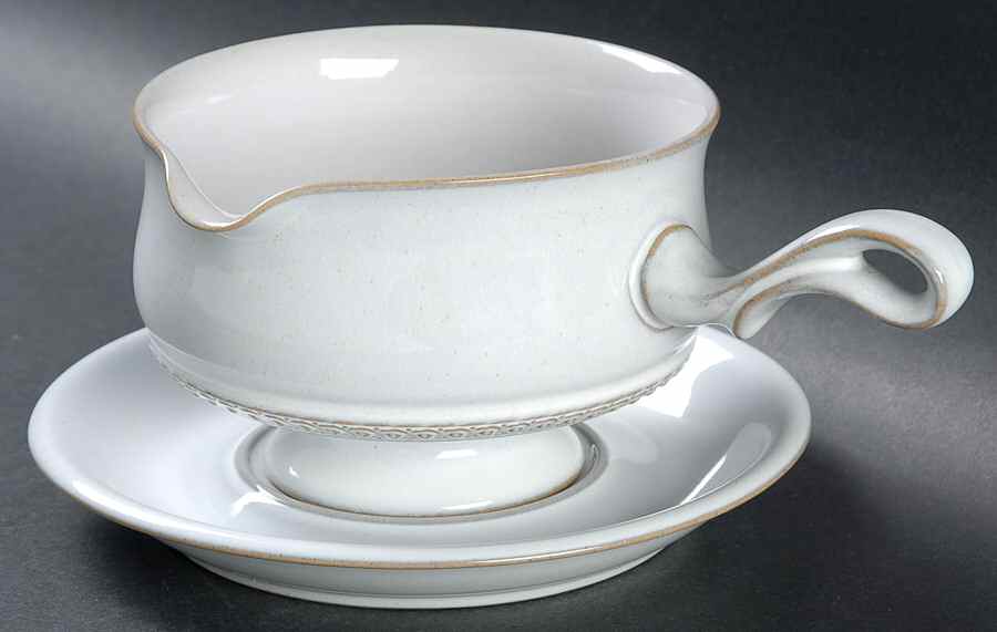 Lorenzo Medici Gravy Boat & Underplate by Denby-Langley-1