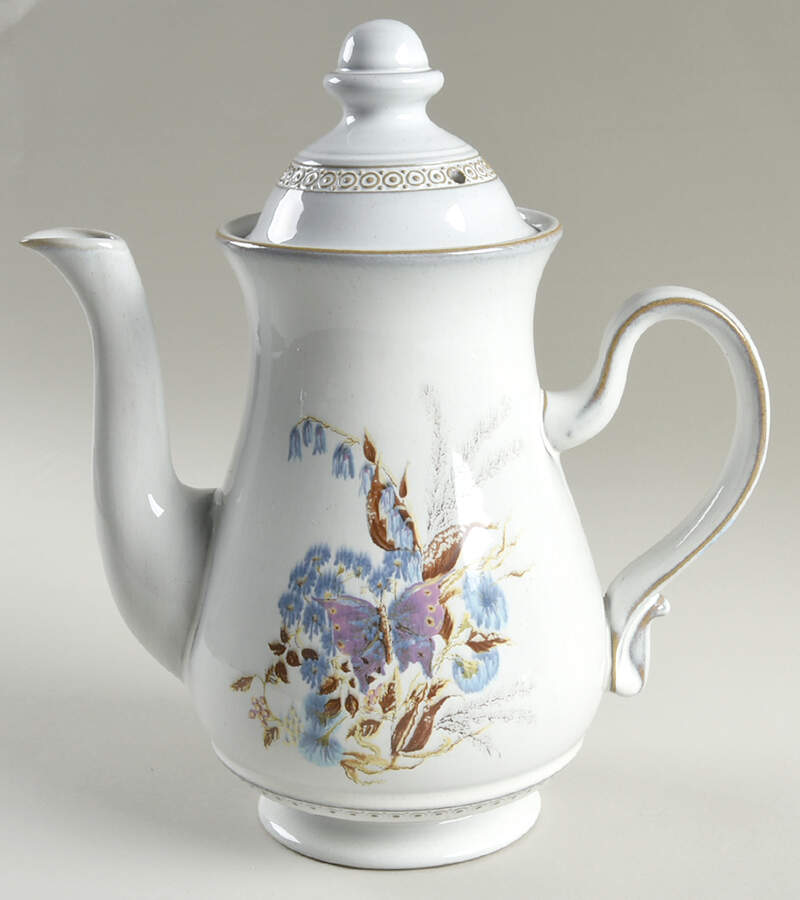 Lorraine Coffee Pot & Lid by Denby-Langley-1