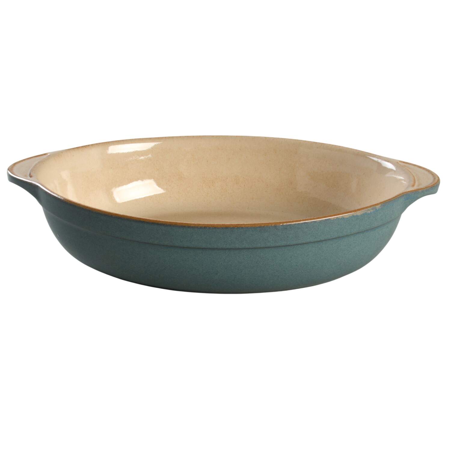 Luxor 2 Quart Oval Covered Casserole No Lid by Denby-Langley-1