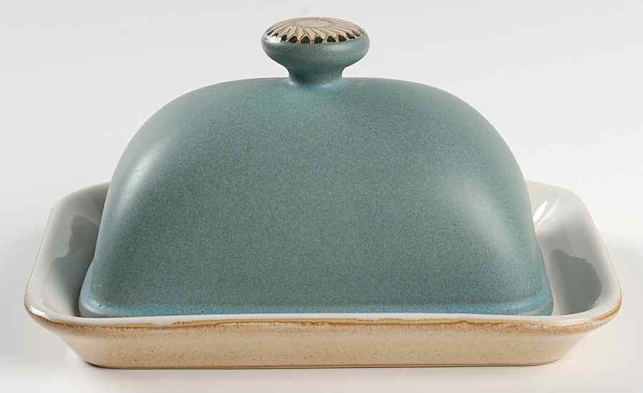 Luxor Rectangular Covered Butter by Denby-Langley-1