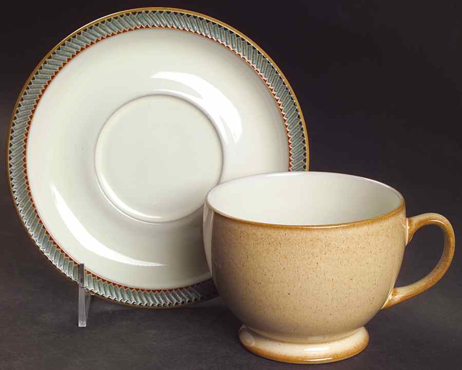 Luxor Breakfast Cup & Saucer Set by Denby-Langley-1