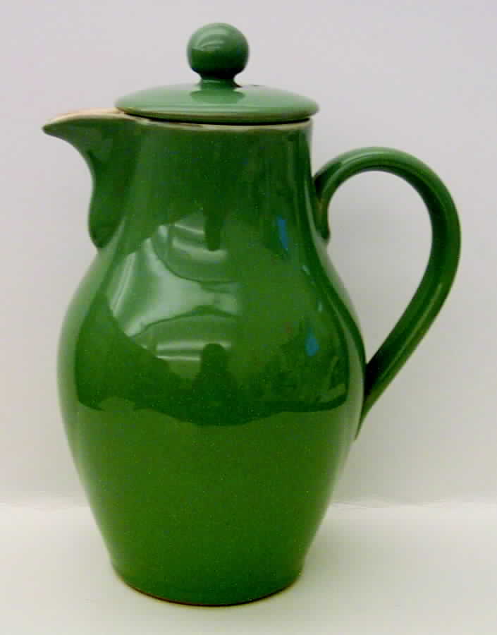 Manor Green Coffee Pot & Lid by Denby-Langley-1
