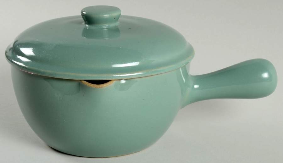 Manor Green Saucepan & Lid by Denby-Langley-1