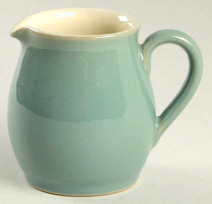 Manor Green Creamer by Denby-Langley-1