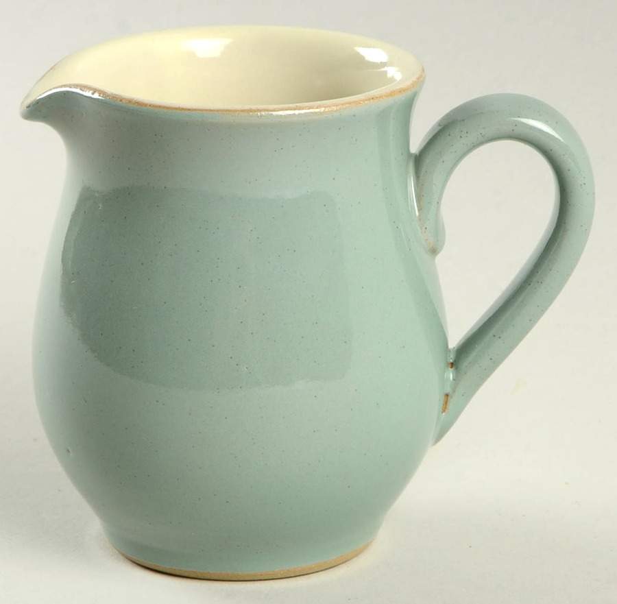 Manor Green Creamer by Denby-Langley-1