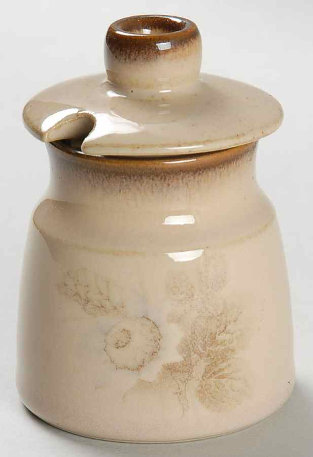 Memories Mustard Jar & Lid by Denby-Langley-1