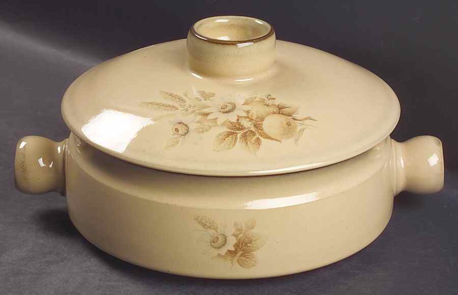 Memories 1.25 Qt Round Covered Casserole by Denby-Langley-1
