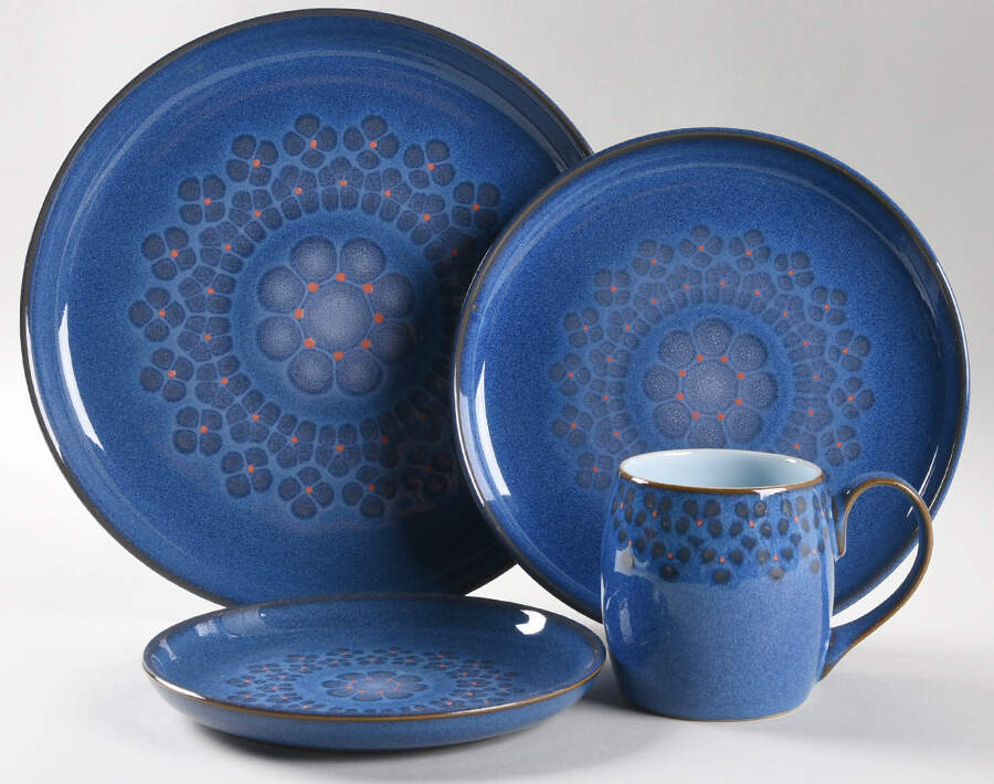 Midnight 4 Piece Place Setting by Denby-Langley-1