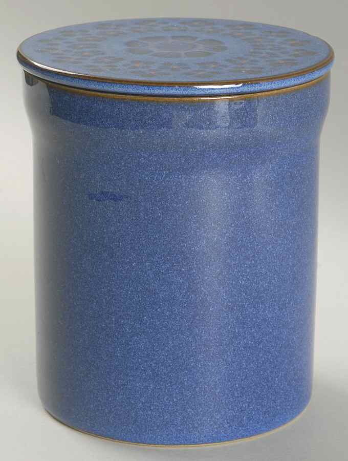 Midnight 5" Storage Jar & Lid by Denby-Langley-1